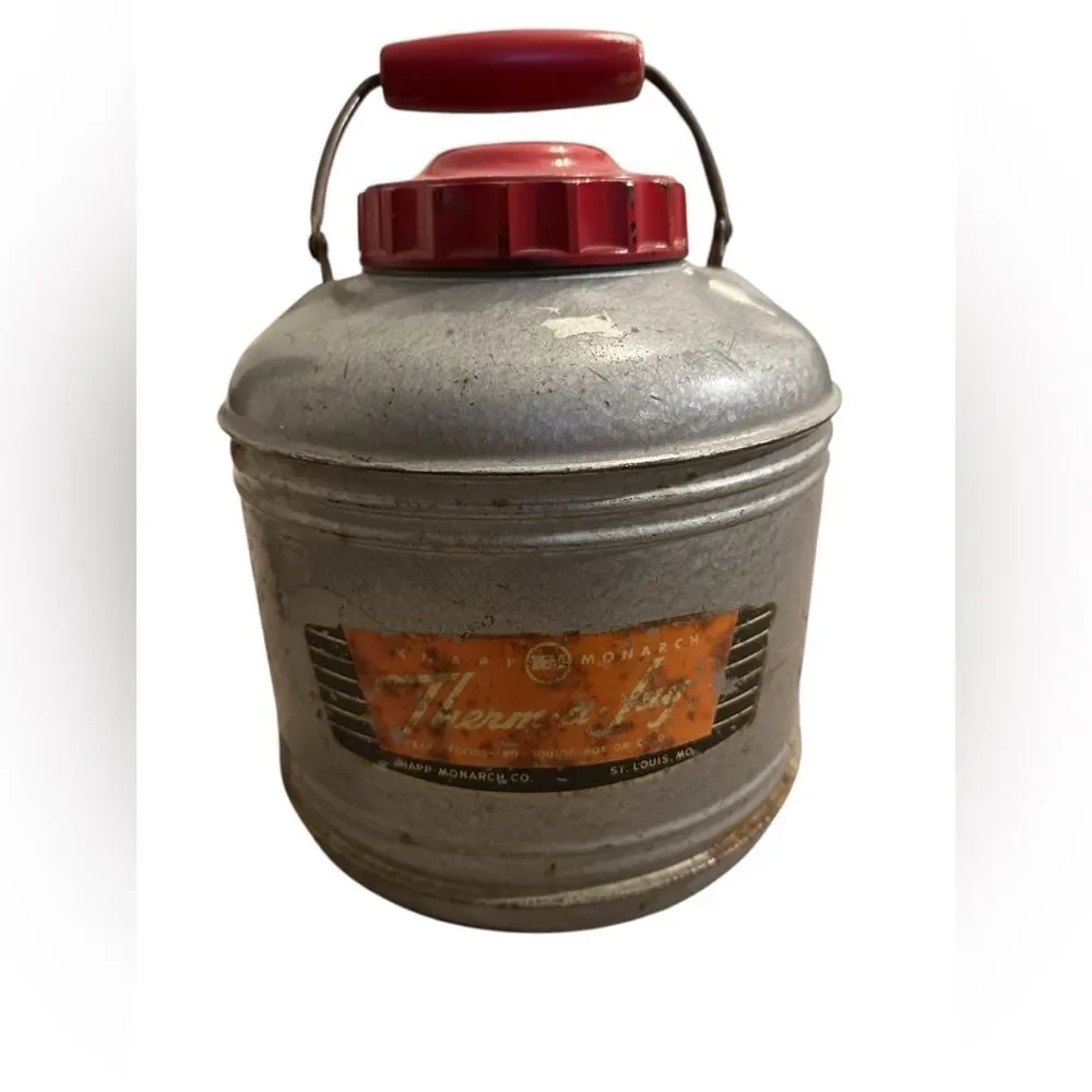 Vintage Therma Jug Liquid Water Thermos Knapp Monarch